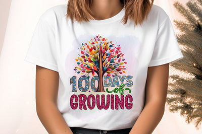 100 days of growing PNG Design Sublimation Designangry 