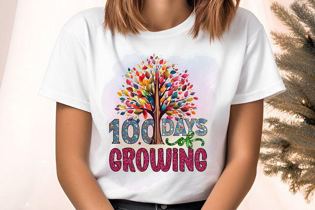 100 days of growing PNG Design Sublimation Designangry 