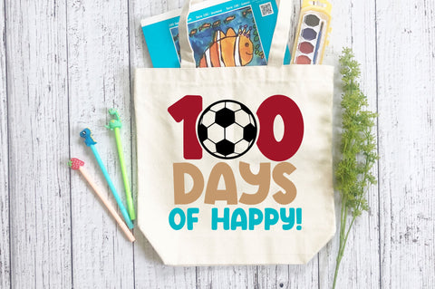 100 days of happy! SVG Design SVG Regulrcrative 