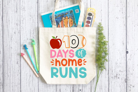 100 days of home runs SVG Design SVG Regulrcrative 