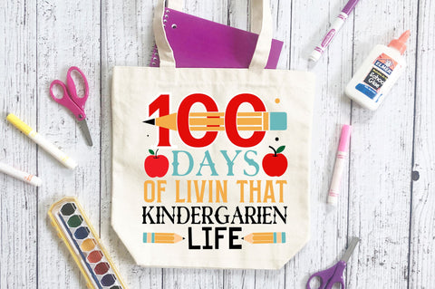 100 days of livin that Svg Design SVG Regulrcrative 