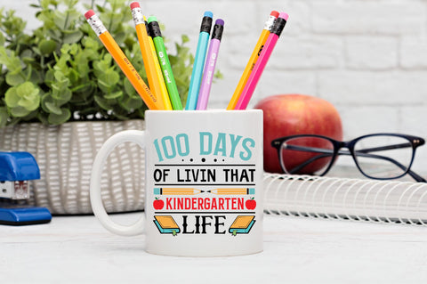 100 days of livin that Svg Design SVG Regulrcrative 