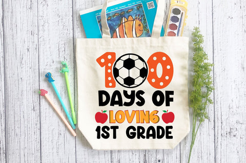 100 days of loving 1st grade SVG Design SVG Regulrcrative 