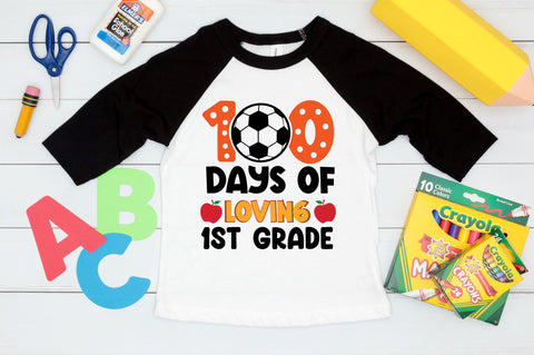 100 days of loving 1st grade SVG Design SVG Regulrcrative 