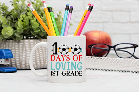 100 days of loving 1st Svg Design SVG Regulrcrative 