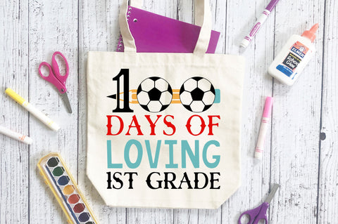 100 days of loving 1st Svg Design SVG Regulrcrative 