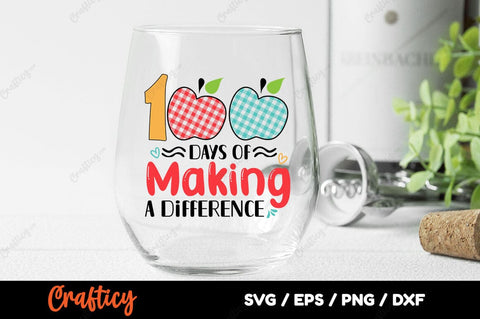 100 days of making a difference svg design SVG Designangry 