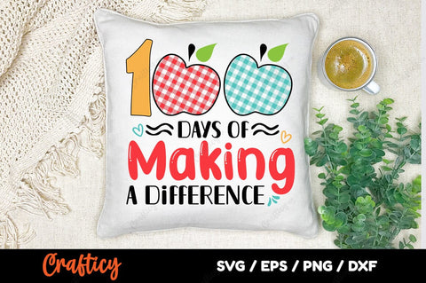 100 days of making a difference svg design SVG Designangry 