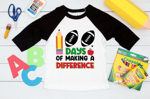 100 days of making a difference SVG Design SVG Regulrcrative 