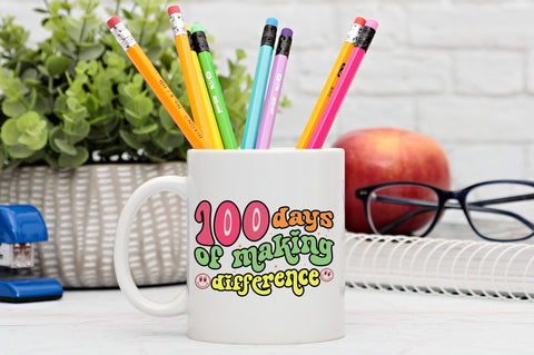 100 days of making difference svg Design SVG Regulrcrative 