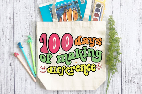 100 days of making difference svg Design SVG Regulrcrative 