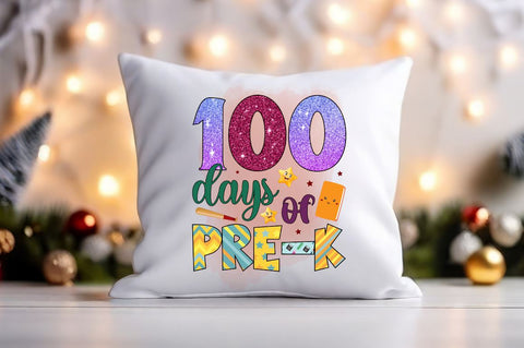 100 days of pre k PNG Design Sublimation Designangry 