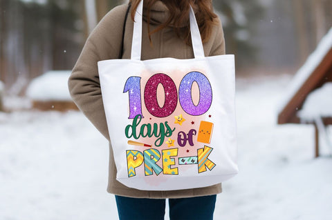 100 days of pre k PNG Design Sublimation Designangry 