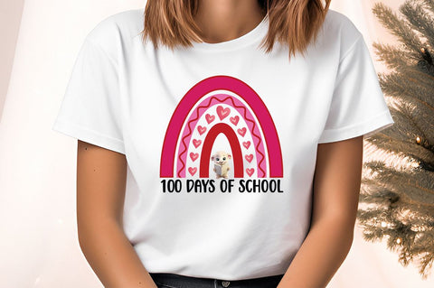 100 days of school PNG Design Sublimation Designangry 