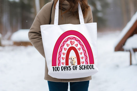 100 days of school PNG Design Sublimation Designangry 