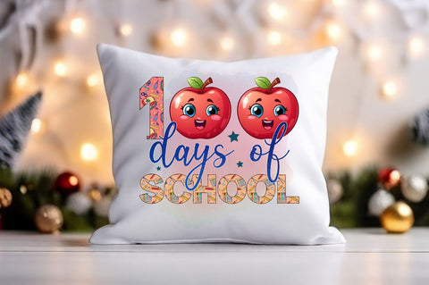 100 days of school PNG Design Sublimation Designangry 