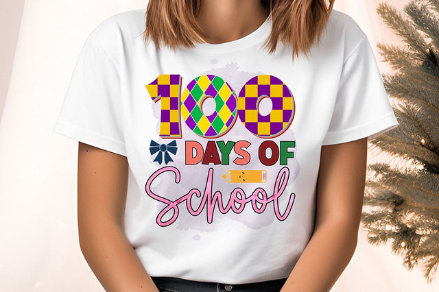 100 days of school PNG Design Sublimation Designangry 