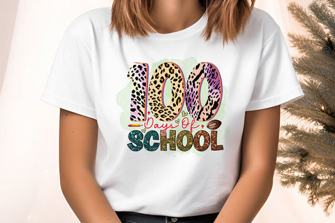 100 days of school PNG Design Sublimation Designangry 