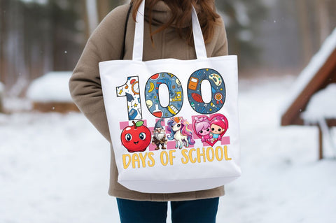 100 days of school PNG Design Sublimation Designangry 
