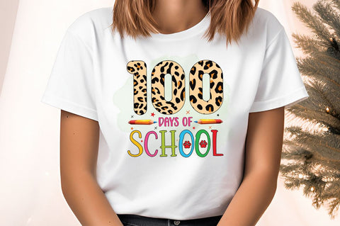 100 days of school PNG Design Sublimation Designangry 