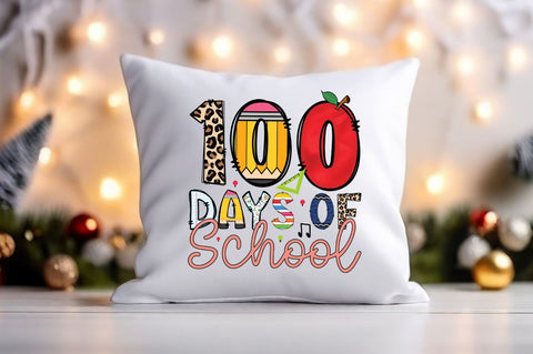 100 days of school PNG Design Sublimation Designangry 