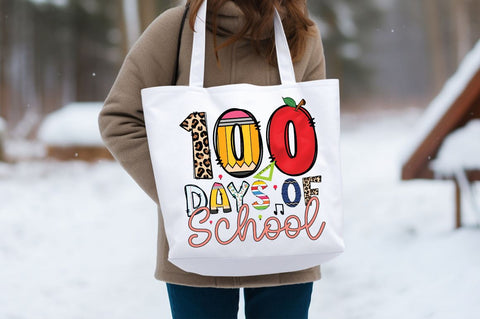 100 days of school PNG Design Sublimation Designangry 