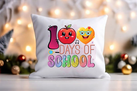 100 days of school PNG Design Sublimation Designangry 
