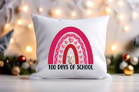 100 days of school PNG Design Sublimation Designangry 