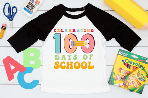 100 Days Of School Retro SVG Bundle SVG Regulrcrative 