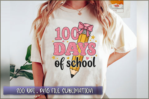 100 Days of School Sublimation Sublimation Shetara Begum 