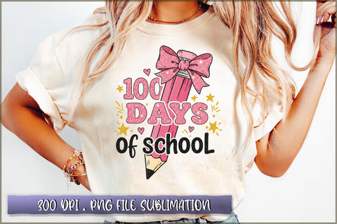 100 Days of School Sublimation Sublimation Shetara Begum 