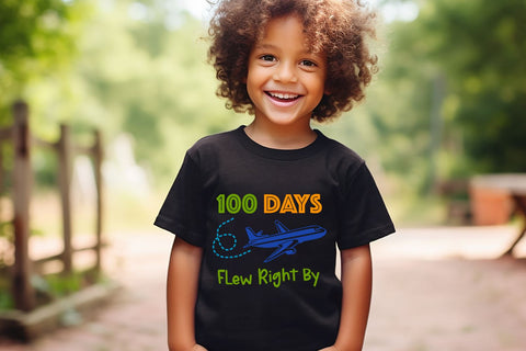 100 Days of School SVG | Airplane SVG SVG B Renee Design 