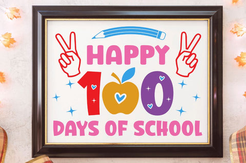 100 Days of School SVG Bundle SVG Designangry 