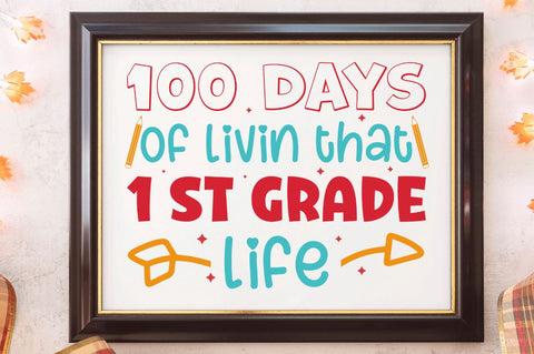 100 Days of School SVG Bundle SVG Designangry 