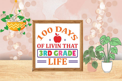 100 Days of school svg bundle SVG Designangry 