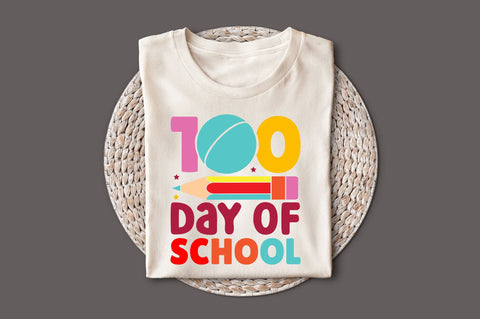 100 days of school svg bundle SVG Regulrcrative 