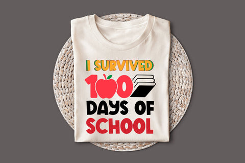 100 Days of School SVG Bundle SVG Regulrcrative 