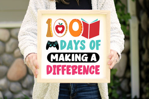 100 Days Of School SVG Bundle SVG Regulrcrative 