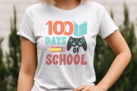 100 Days Of School SVG Bundle SVG Regulrcrative 