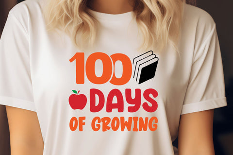 100 Days Of School SVG Bundle SVG Regulrcrative 