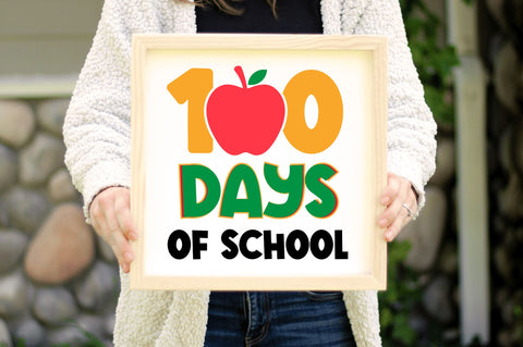 100 Days of School SVG Bundle SVG Regulrcrative 