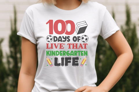 100 Days of School SVG Bundle SVG Regulrcrative 