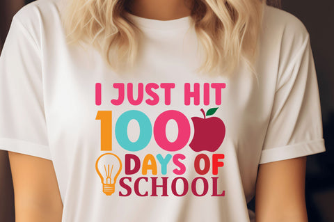 100 days of school svg bundle SVG Regulrcrative 