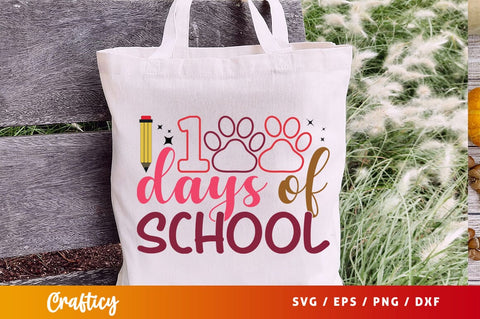 100 days of school Svg Design SVG Designangry 