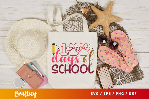 100 days of school Svg Design SVG Designangry 