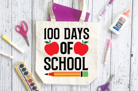 100 days of school Svg Design SVG Regulrcrative 