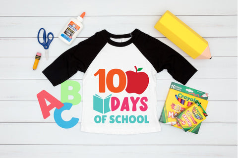 100 days of school SVG Design SVG Regulrcrative 