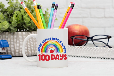 100 days of school SVG Design SVG Regulrcrative 