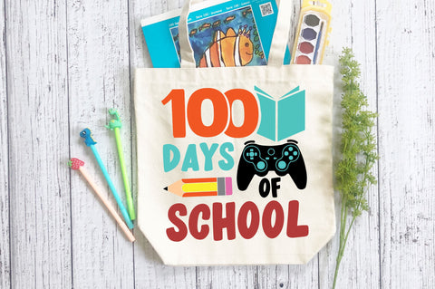 100 days of school SVG Design SVG Regulrcrative 