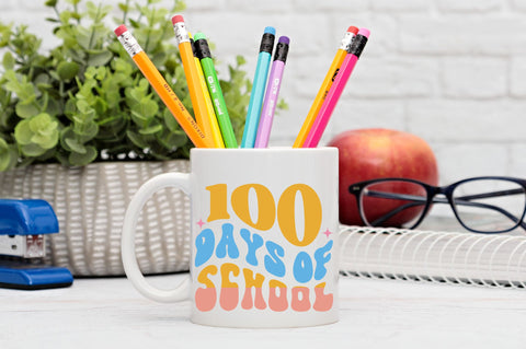 100 days of school Svg Design SVG Regulrcrative 